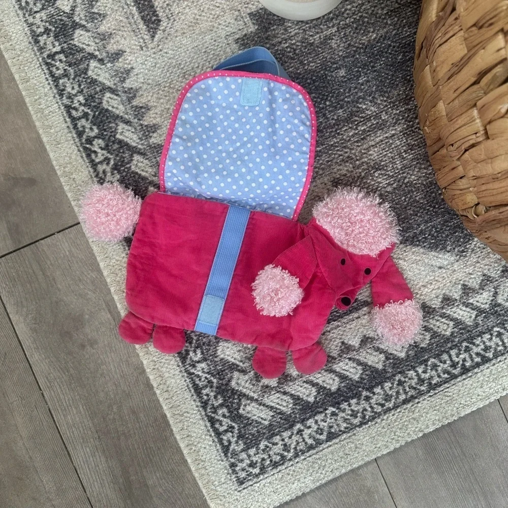NABCo North American Bear Co. Pink Poodle Goody Bag Purse